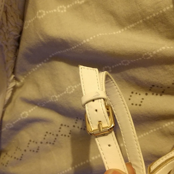 Shoedazzle white lattice wedge size 10 - Picture 10 of 14